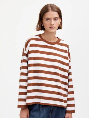 Madewell Oversized Long-Sleeve Crewneck Tee